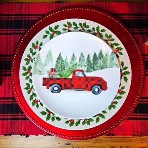 3 PLATE Chrsitmas Set